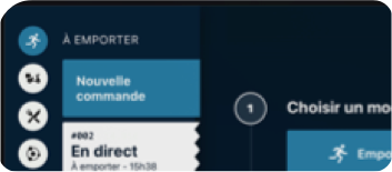 nouvelle commande tickeat