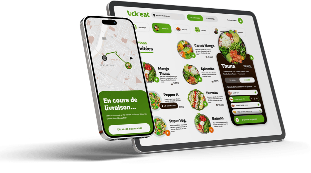 Boutique e-commerce pour restaurants
