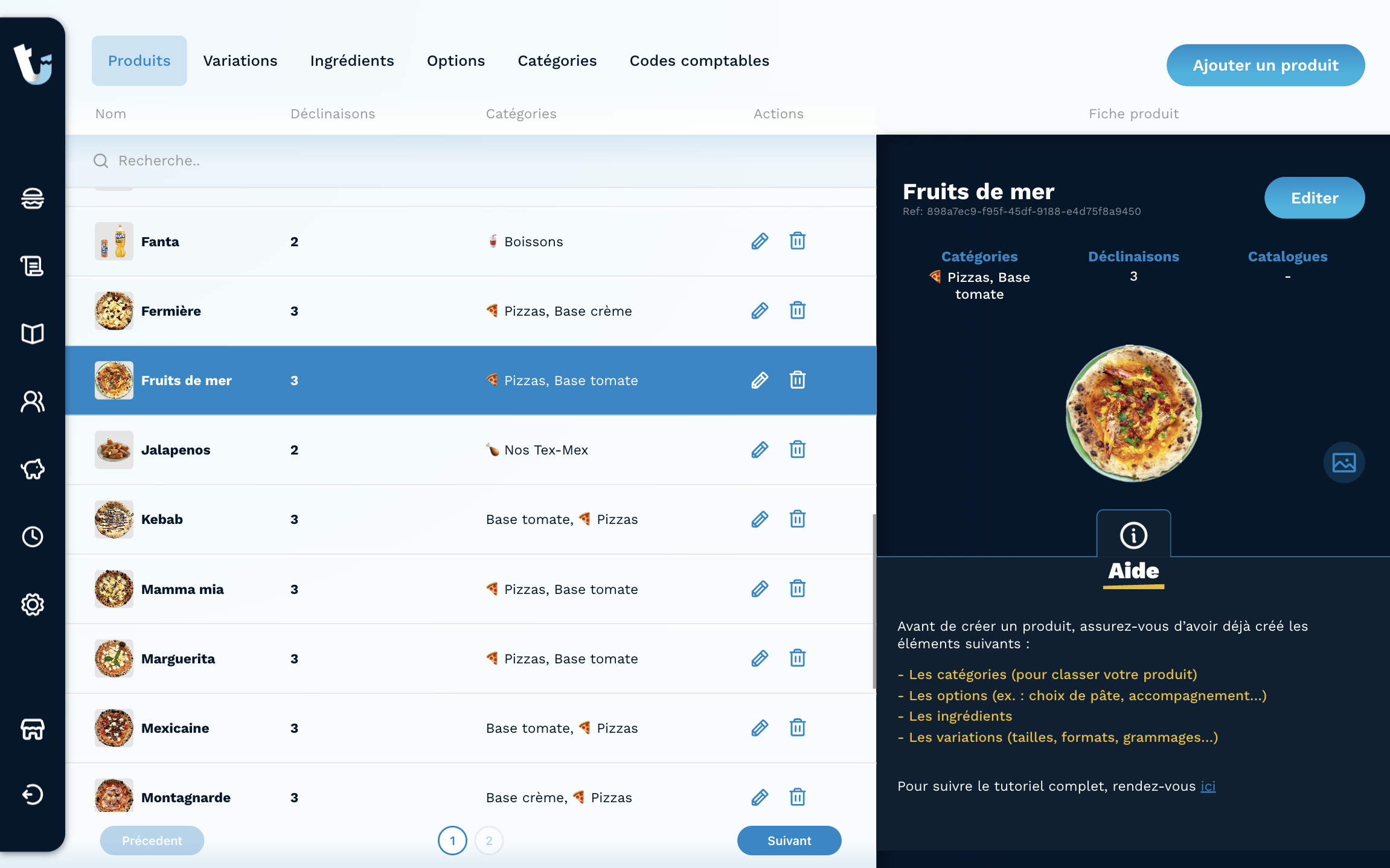 Administration Tick'eat