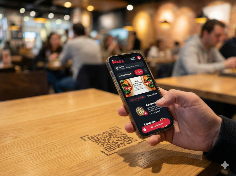 Menu digital QR code