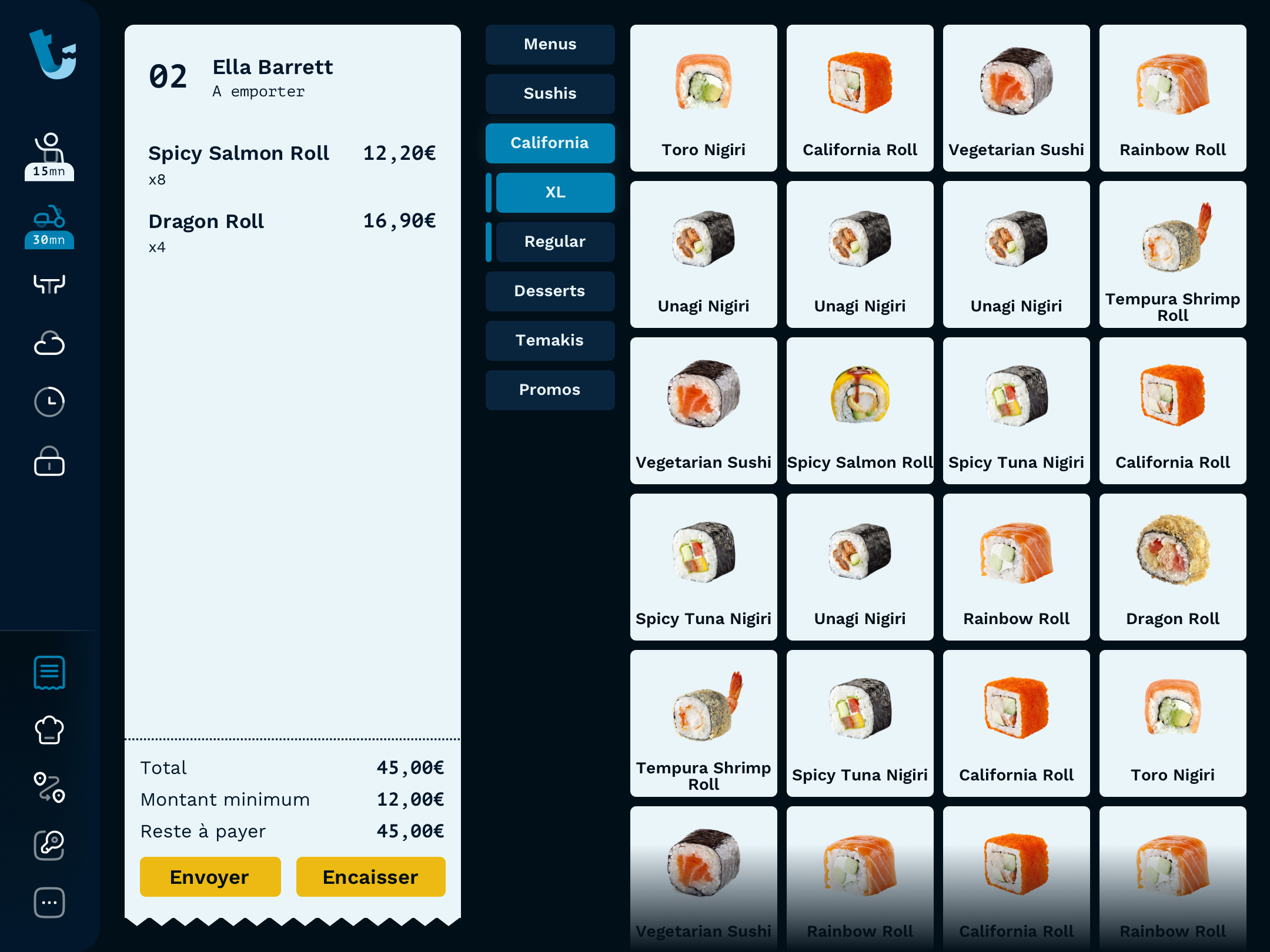 Logiciel caisse pour restaurants