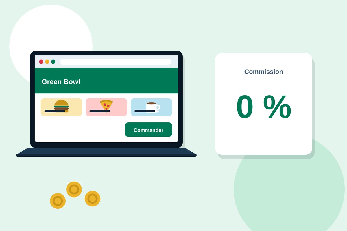 Une boutique en ligne à la marque capte des commandes directes sans commission