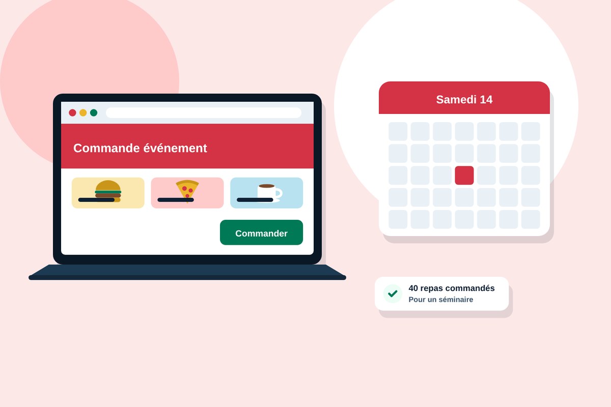 Des commandes anticipées pour un événement privé reçues sur la boutique en ligne