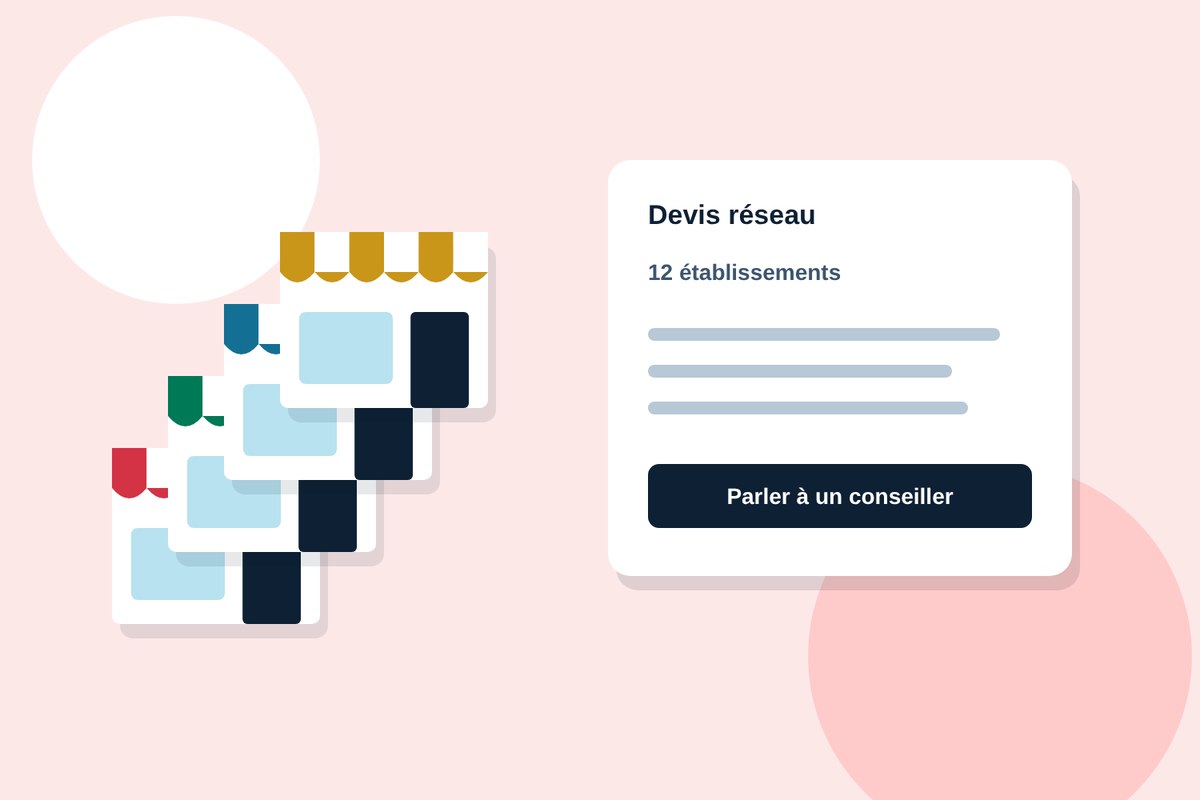 Un devis établi selon le nombre de points de vente et le rythme d'ouverture du réseau