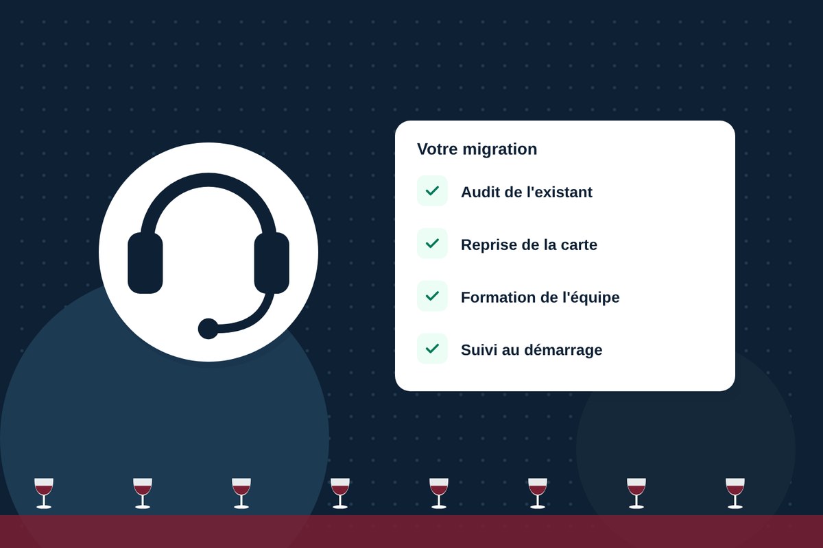 Un conseiller suit à distance la migration vers Tick'eat