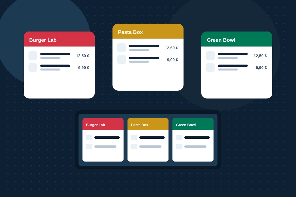 Une dark kitchen parisienne prépare trois marques depuis le même site de production